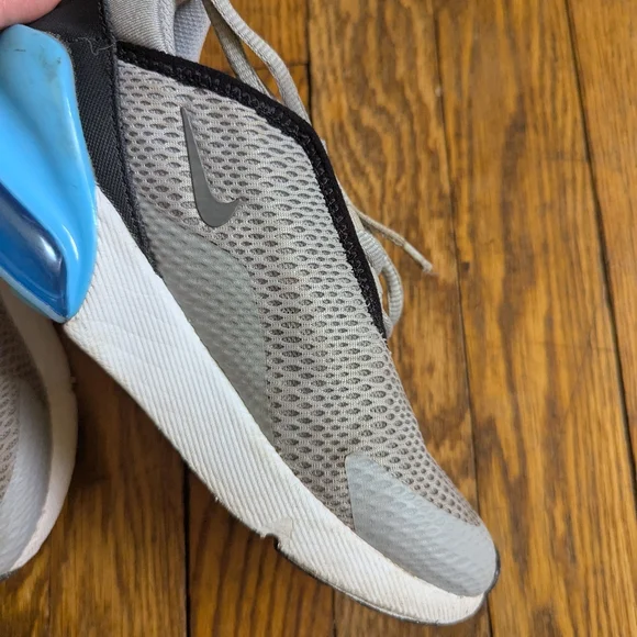 Kids Nike Air Max 270 PS 'Light Smoke Grey Baltic Blue' Size 2.5Y